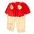 Original British American Revolutionary War Attributed Officer’s Garrison Staff Red Coatee & Fore-and-Aft Hat with Sterling Buttons & Bullion Epaulettes - George Vaughan Hart