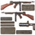 Original U.S. WWII Thompson M1928A1 Display Submachine Gun Serial NO.S-321308 with Magazine - Original WW2 Parts
