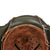 Original German WWII M40 Refurbished WWII Operation Market Garden 9th SS Panzer "Hohenstaufen" Camouflage Helmet - Stamped EF66 Original Items