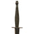 Original U.S. WWII OSS Stiletto by Landers, Frary, and Clark LF&C with Pancake Flipper Scabbard with Intact Grommet Original Items