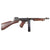Original U.S. WWII Thompson M1928A1 Display Submachine Gun Serial NO.S-314270 with British Proof and Magazine - Original WW2 Parts Original Items
