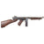 Original U.S. WWII Thompson M1 Display Submachine Gun Serial NO. 326299 with Magazine - Original WWII Parts Original Items