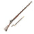 Original Revolutionary War British Short Land Pattern Tower Brown Bess Flintlock Musket Marked to the 5th Regiment of Foot with Socket Bayonet and Scabbard Original Items