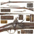 Original Revolutionary War British Short Land Pattern Tower Brown Bess Flintlock Musket Marked to the 5th Regiment of Foot with Socket Bayonet and Scabbard Original Items