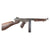 Original U.S. WWII Thompson M1 Inert Display Submachine Gun Serial NO. 725513 with Magazine, Original WWII Parts Original Items