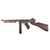 Original U.S. WWII Thompson M1 Inert Display Submachine Gun Serial NO. 725513 with Magazine, Original WWII Parts Original Items