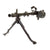 Original German WWII MG 34 Inert Display Machine Gun by Waffenwerke Brünn Serial No. 8702 b with Belt Carrier and Modified MG 13 Carry Handle, 1945 Dated