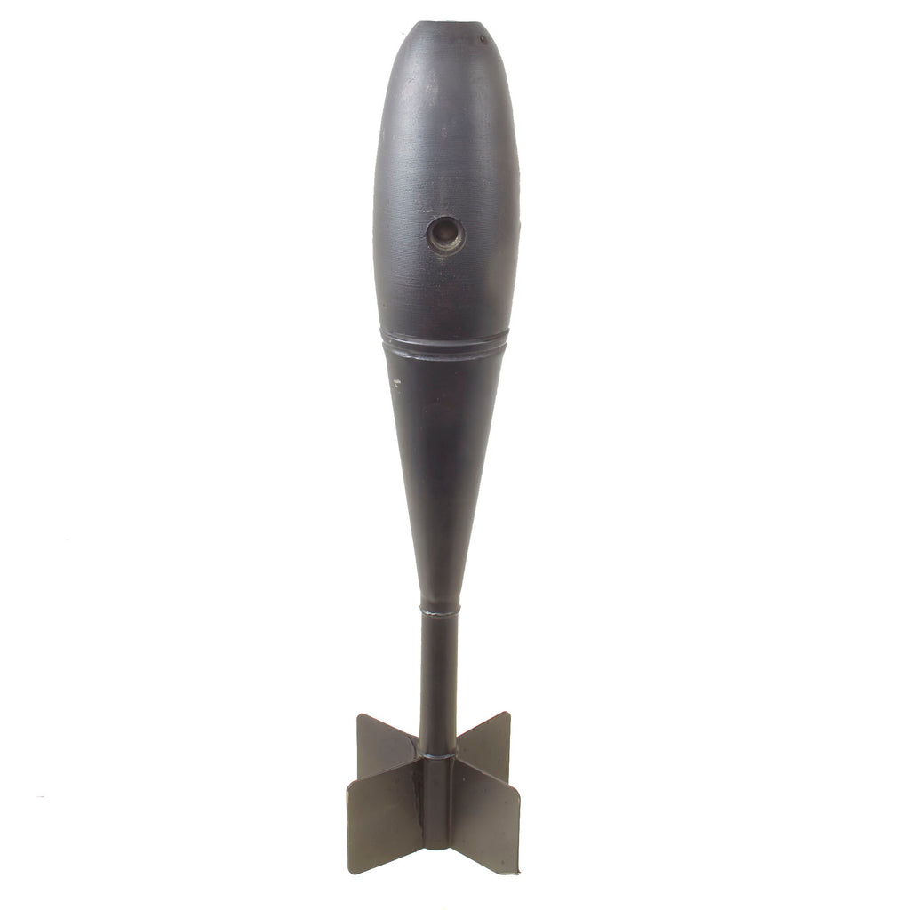 Original Vietnam War Era U.S. Navy MK76 Inert 25LB Practice Bomb - Repainted Black
