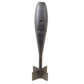 Original Vietnam War Era U.S. Navy MK76 Inert 25LB Practice Bomb - Repainted Black