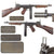 Original U.S. WWII Thompson M1928A1 Inert Display Submachine Gun Serial NO.S-283700 with Long Magazine, Built With Original WW2 Parts