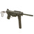 Original U.S. WWII M3A1 Grease Gun Inert Display SMG by Guide Lamp Co. with Live Barrel and Magazine, Serial No. 629792 Original Items