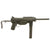Original U.S. WWII M3A1 Grease Gun Inert Display SMG by Guide Lamp Co. with Live Barrel and Magazine, Serial No. 629792 Original Items