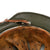 Original German WWII M40 Refurbished 5th SS Panzer Division Wiking 1942 Chicken Wire Camouflage Helmet, Stamped EF66