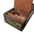 Original U.S. WWII Iwo Jima Planner 5th Marine Division Lt. Colonel Frederick A. Stevens Intelligence Archive with UNIS Officer’s Trunk, SECRET Maps, Aerial Photo Overlays & Documents - Wounded on Invasion Day 2