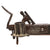 Original American 18th Century Iron Flintlock Tinder Lighter Marked WOOLLEY / SALEM with Candlestick and Stand Original Items