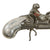 Original 1736 Miniature Silver Mounted Over Under Flintlock Pocket Pistols by Claude Niquet à Liège - Same Style Used by Bonnie Prince Charlie - Featured on The Cache with Alex Cranmer
