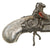 Original 1736 Miniature Silver Mounted Over Under Flintlock Pocket Pistols by Claude Niquet à Liège - Same Style Used by Bonnie Prince Charlie - Featured on The Cache with Alex Cranmer