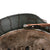 Original German WWII M40 Refurbished 5th SS Panzer Division 1942-43 Camouflage Chicken Wire Helmet - Stamped EF64