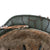 Original German WWII M40 Refurbished 5th SS Panzer Division 1942-43 Camouflage Chicken Wire Helmet - Stamped EF64