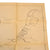 Original German WWII 1944 Kriegsmarine Kiel Breiðafjörður Iceland Nautical Chart & Annotated English Channel Ship Sinking Map - Lot of 2 - [59” x 39 9/16”] & [56 5/16” x 39 3/8”]