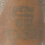 Original U.S. WWI 79th Division Trench Art Engraved French 75mm Brass Artillery Shell with Floral Motif & Division Insignia