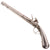 Original Late 17th Century German All Metal Flintlock Pistol in the Style of the Cloeter Family of Mannheim, Circa 1690