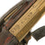 Original 18th Century French Brass Barrel Flintlock Belt Pistol Signed LEROUX À TOULON with Brass Lock and Silver Wire Inlay, Circa 1760