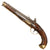 Original 19th Century Dutch Flintlock Naval Pistol with Belt Hook Marked ORANIEN GETROV TOT DEN DOOT on Barrel, Circa 1820