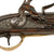 Original 19th Century Dutch Flintlock Naval Pistol with Belt Hook Marked ORANIEN GETROV TOT DEN DOOT on Barrel, Circa 1820