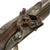 Original 19th Century Dutch Flintlock Naval Pistol with Belt Hook Marked ORANIEN GETROV TOT DEN DOOT on Barrel, Circa 1820