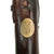 Original American Revolutionary War Era German Hessian Mounted Jäger Style Flintlock Pistol with Brass Mountings, Three Screw Lock, and 17 / 39 Stock Marking, Circa 1750