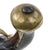 Original American Revolutionary War Era German Hessian Mounted Jäger Style Flintlock Pistol with Brass Mountings, Three Screw Lock, and 17 / 39 Stock Marking, Circa 1750