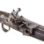 Original Early 19th Century Moroccan Moukahla .65 Caliber Snaphaunce Long Gun with Engraved and Silver Inlaid 52" Barrel and Brass Bands