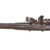 Original Early 19th Century Moroccan Moukahla .65 Caliber Snaphaunce Long Gun with Engraved and Silver Inlaid 52" Barrel and Brass Bands