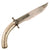 Original 19th Century French Dumouthier Style Double Barrel Percussion "Bowie" Knife Pistol with Engraved German Silver Grip - Circa 1850 Original Items