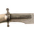 Original 19th Century French Dumouthier Style Double Barrel Percussion "Bowie" Knife Pistol with Engraved German Silver Grip - Circa 1850 Original Items