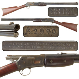 Original U.S. Colt Lightning Medium Frame .38-40 W.C.F. Pump Action Rifle with 26" Octagonal Barrel, Serial No. 32970, Made in 1888