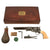 Original U.S. Gustave Young Factory Engraved Colt Model 1851 Navy .36cal Percussion Revolver with Mexican Eagle Carved Ivory Grip in Custom Case with Accessories - Matching Serial 44483 Original Items