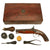 Original British Victorian Excellent James Purdey 16 Bore Double Barrel Howdah Percussion Pistol in Custom Case with Accessories - circa 1835 Original Items
