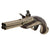 Original 18th Century British Four Barrel Flintlock Volley Pistol by Joseph Hunt of London - Circa 1770 Original Items