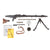 Original German WWII Museum Grade MG 34 Matching Serial Number 4536 Parts Set / Display Gun by Waffenwerke Brünn with Transit Chest and Accessories