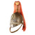 Original British Victorian Era 5th Dragoon Guards Cavalry Helmet with White & Red Plume Original Items