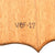 Original U.S. WWII Era Navy VBF-17 Bomber-Fighter Squadron Seventeen Insignia Wooden Plaque - 7 ⅝ x 8” Original Items