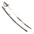 Original U.S. Civil War Era M1860 Light Cavalry Saber by Providence Tool Co. with Steel Scabbard - No U.S. Acceptance Markings Original Items