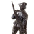 Original Polish Interwar Running Polish Infantryman Bronze Sculpture Statue by Witold Bielinski - Signed & Dated 1928 - Very Rare Original Items
