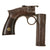 Original U.S. Rare Robbins & Lawrence 1849 Patent .31cal Percussion Pepperbox Revolver in Custom Wood Case with Accessories - Serial 2825 Original Items