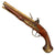 Original 18th Century British Brass Barrel Flintlock Pistol Pistol by Grice with Engraved Brass Fittings - Circa 1770 Original Items
