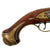 Original 18th Century British Brass Barrel Flintlock Pistol Pistol by Grice with Engraved Brass Fittings - Circa 1770 Original Items
