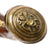 Original 18th Century British Brass Barrel Flintlock Pistol Pistol by Grice with Engraved Brass Fittings - Circa 1770 Original Items