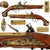 Original 18th Century British Brass Barrel Flintlock Pistol Pistol by Grice with Engraved Brass Fittings - Circa 1770 Original Items